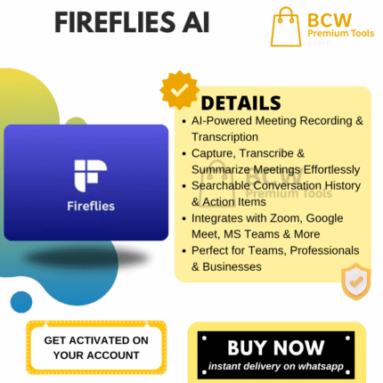 Fireflies AI – 5 Seats